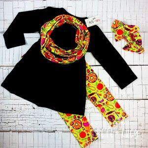 Pete & Lucy Halloween Set w/ Scarf - CLEARANCE